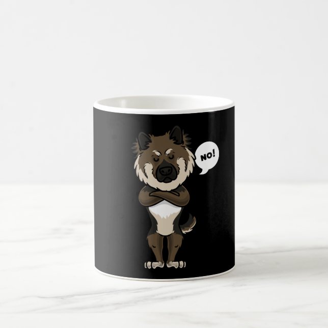 Lusnyj Eurasier Hund lustig Gift Idea Kaffemugg (Center)