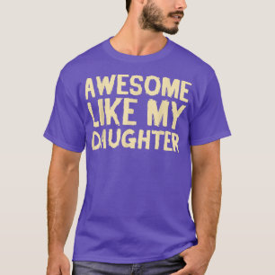Lusnyj Fars dag Coola Pappa Gift Fantastisk som mi T Shirt