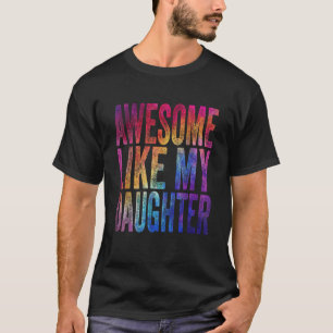 Lusnyj Fars dag Fantastisk som min dotter T Shirt