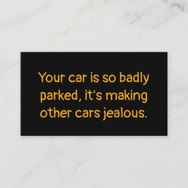 Lusnyj felaktig parking