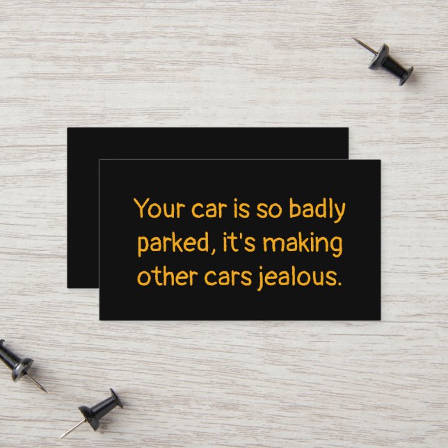 Lusnyj felaktig parking (Fram/Back In Situ)