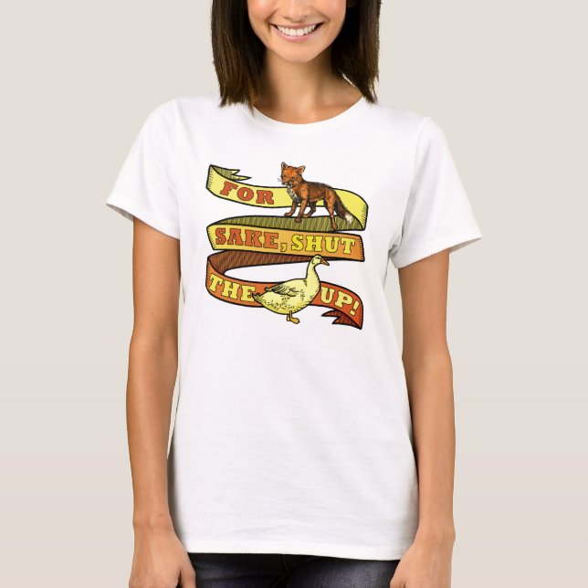 Lusnyj Fox Anka (Pun) Tee Shirt (Framsida)
