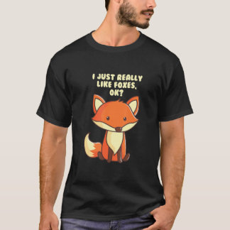 Lusnyj Fox T-Shirt I Verkligen precis som Foxes.