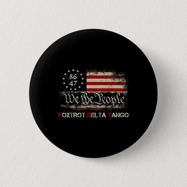 Lusnyj Foxdra Delta Tangos Vi People Us Ameri Knapp (Framsida)