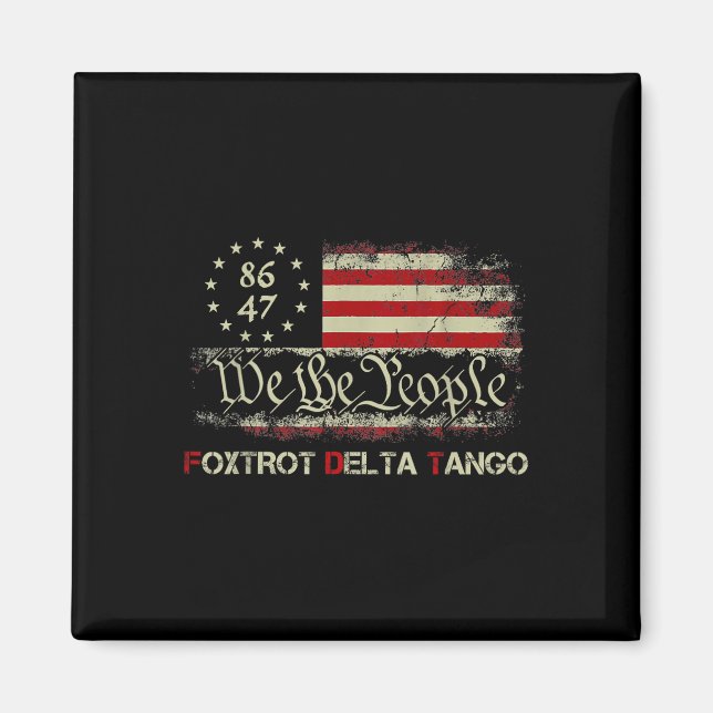 Lusnyj Foxdra Delta Tangos Vi People Us Ameri Magnet (Framsidan)