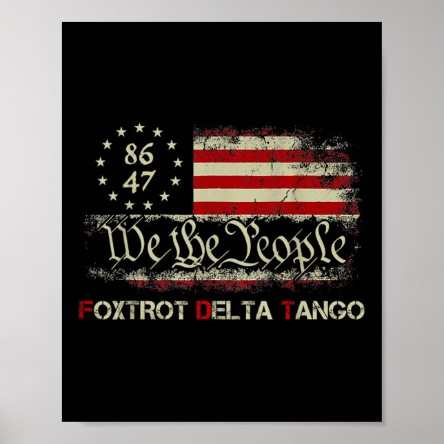 Lusnyj Foxdra Delta Tangos Vi People Us Ameri Poster (Framsidan)