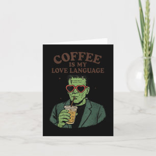 Lusnyj Frankenstein Monster Älskare-kaffe är min K Kort