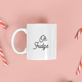 Lusnyj, Fudge-lagerhållare på julmorgon Två-Tonad Mugg