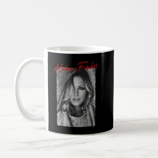 Lusnyj Gift-Berömd Helene BeSnycher Fischer Female Kaffemugg (Vänster)