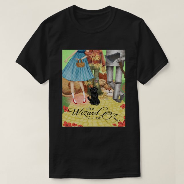 Lusnyj Gift Dorothy-guide för Oz Cute Graphic-pres T Shirt (Design framsida)