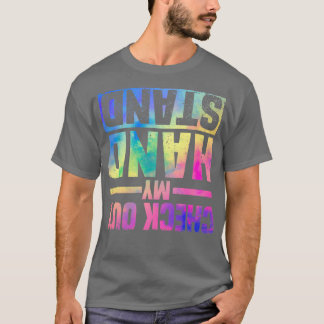 Lusnyj Gymnastics Humor Gymnast Checka ut min T Shirt