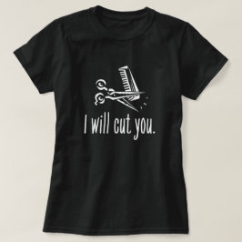 Lusnyj Hair Stylist Gift - jag ska klippa dig T Shirt
