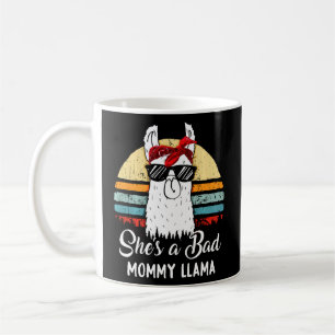 Lusnyj, hon är en dålig Mamma Llama Mamma Mamma mo Kaffemugg