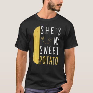 Lusnyj hon är min sötpotatis i Yam Par T Shirt