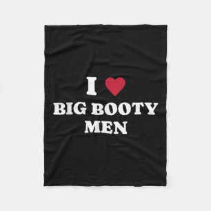 Lusnyj I (hjärta) Kärlek Big Booty Manar-citat Fleecefilt