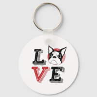 Lusnyj I Kärlek Boston Terrier I Heart My Hund äls