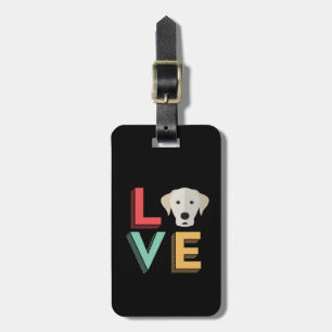 Lusnyj I Kärlek Labrador... Jag hatar min Hund Pup Bagagebricka