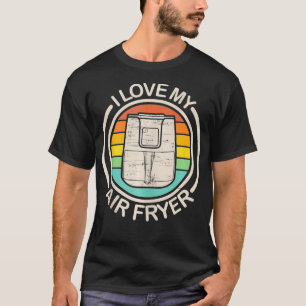 Lusnyj I Kärlek Min Luft Fryer Gift Coola Cooking T Shirt