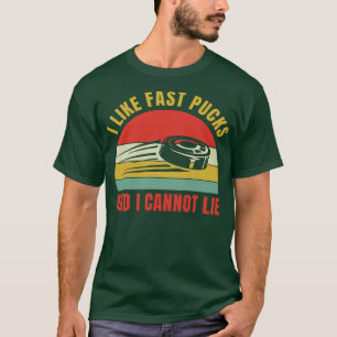 Lusnyj Ice Hockey jag gillar snabba Pucks T Shirt