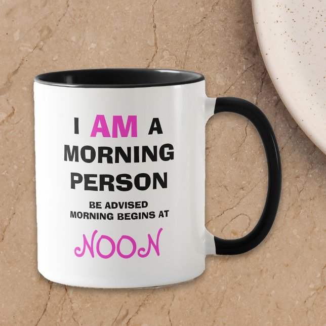 Lusnyj Inte morgonmänniska Mugg (Skapare uppladdad)
