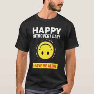 Lusnyj introduvert Anxiety World Introvert Day Soc T Shirt