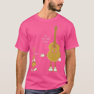 Lusnyj, jag är din Far T Shirt Ukulele Guitar
