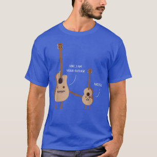 Lusnyj, jag är din Far T Shirt Ukulele Guitar
