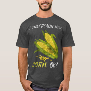 Lusnyj, jag bara Verkligen Maj Life Cob Farmer T Shirt