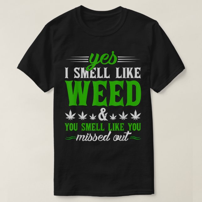 Lusnyj... Jag gillar Ogräs du smell som du Mis. T Shirt (Design framsida)