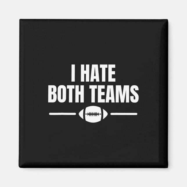 Lusnyj, jag hatar båda teamfotbollen magnet (Framsidan)