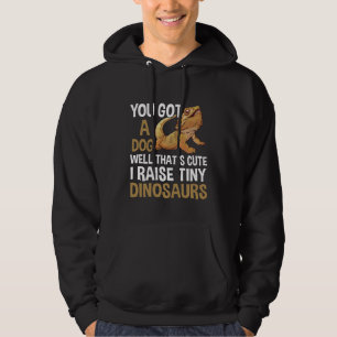 Lusnyj jag Raise Tiny Dinosaurs Bearded Dragon Pet Hoodie