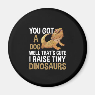 Lusnyj jag Raise Tiny Dinosaurs Bearded Dragon Pet Magnet
