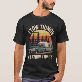 Lusnyj jag tog Sak och jag känner Sak Camper T Shirt