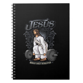 Lusnyj Jesus Christian Weight Lipping Pun Manar Hi Anteckningsbok