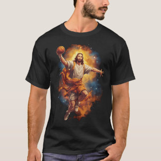 Lusnyj Jesus spelar basketboll T Shirt