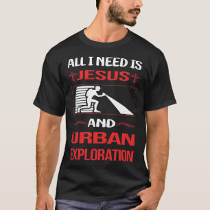 Lusnyj Jesus Urban-prospektering T Shirt