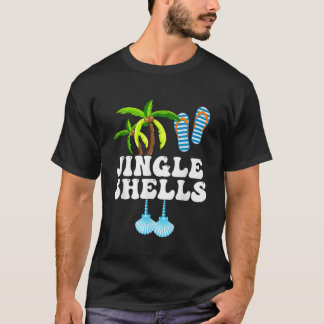 Lusnyj Jingle-Snäckor Jul i juli Beach Vacati T Shirt