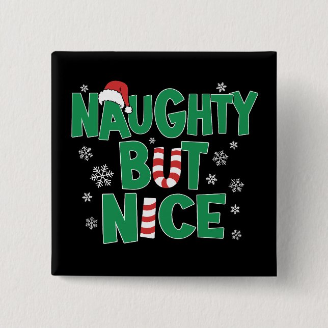 Lusnyj Joke Humor Naughty Men Nice Knapp (Framsida)