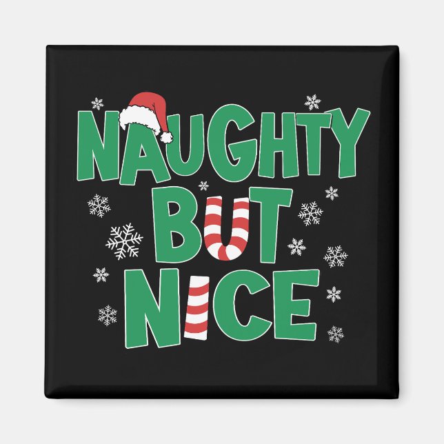 Lusnyj Joke Humor Naughty Men Nice Magnet (Framsidan)