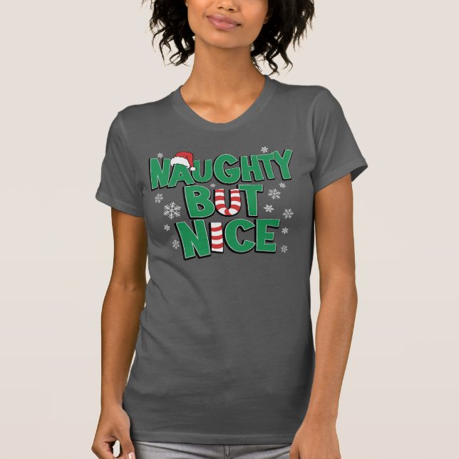 Lusnyj Joke Humor Naughty Men Nice T Shirt (Framsida)