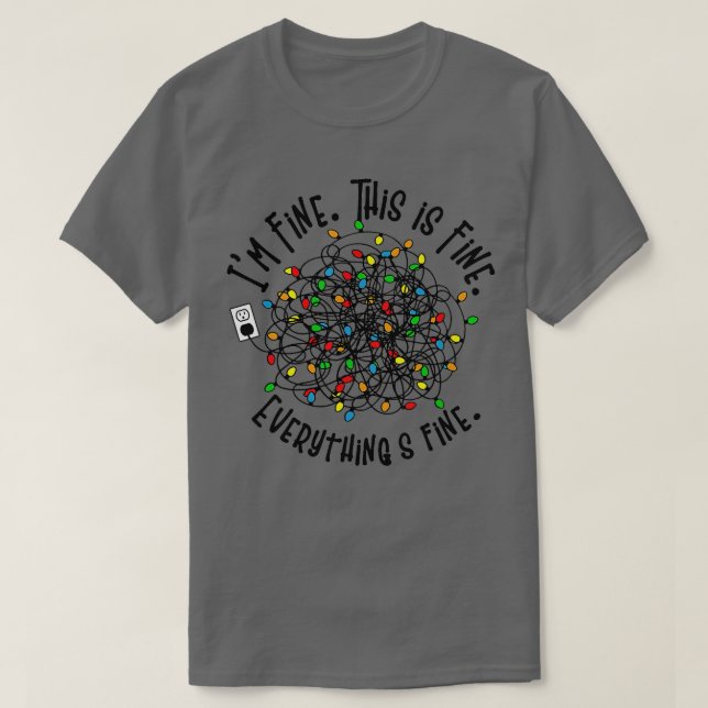 Lusnyj jul Ljus Matching lite T Shirt (Design framsida)