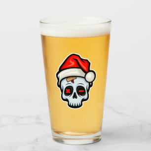 Lusnyj Jul Skull, Tecknad Stil Glaskopp