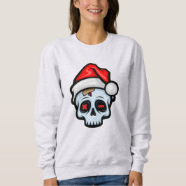 Lusnyj Jul Skull, Tecknad Stil T Shirt