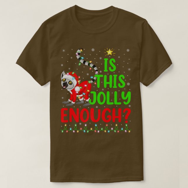 Lusnyj Julafton Träd är det här glädjande nog... T Shirt (Design framsida)