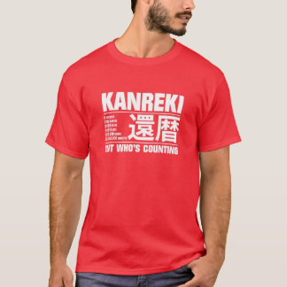 Lusnyj Kanreki 60:e födelsedagsfirandet men vem är T Shirt