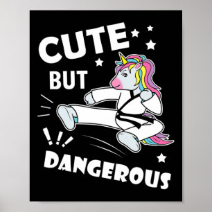 Lusnyj Karate Girl Birthday Gift Shirt Cute Men Da Poster