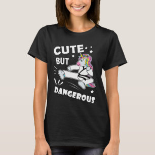 Lusnyj Karate Girl Birthday Gift Shirt Cute Men Da T
