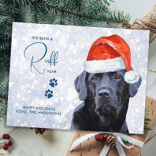 Lusnyj Labrador Retriever Hund Ruff Year in Review Vykort