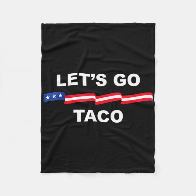 Lusnyj Låt oss Taco Alltid Chickens Ut 1 Fleecefilt (Framsidan)