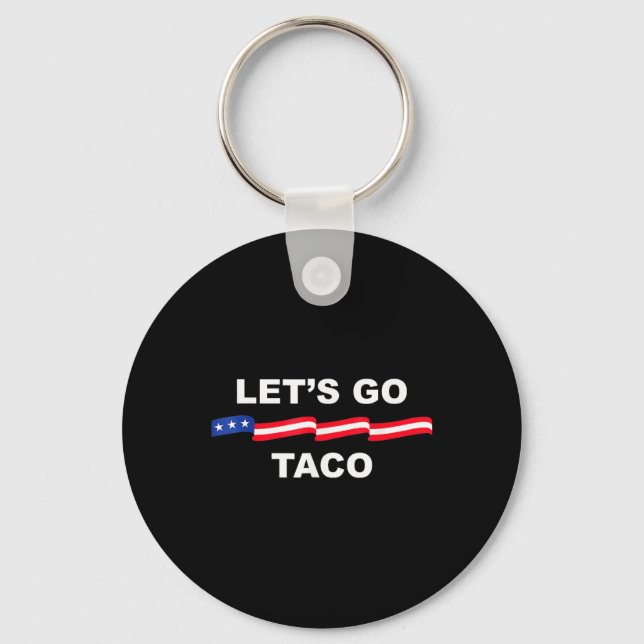 Lusnyj Låt oss Taco Alltid Chickens Ut 1 Nyckelring (Framsida)